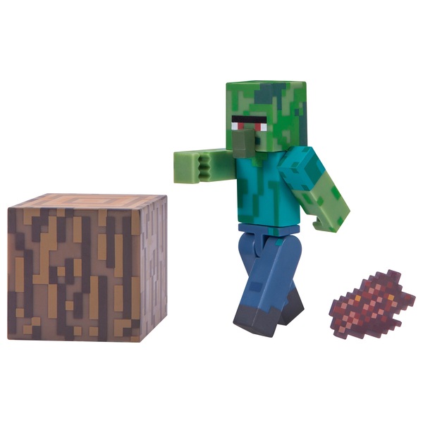 Minecraft 7cm Zombie Villager Figure Pack - Minecraft 