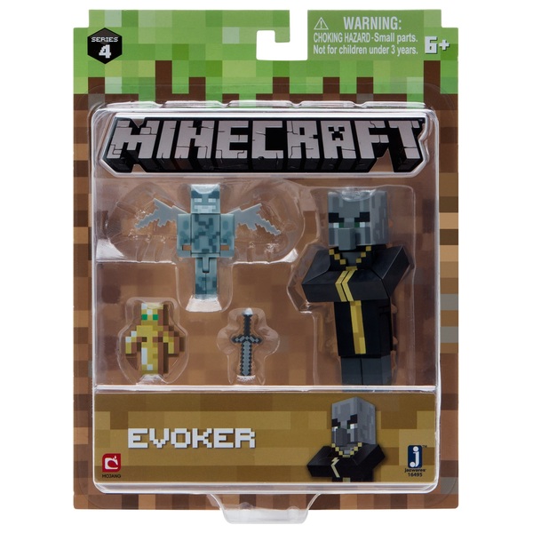 Minecraft Evoker 7cm Action Figure - Minecraft UK