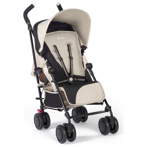 Silver Cross Pop 2 Stroller Black/Sand - 4 Wheel Strollers Ireland