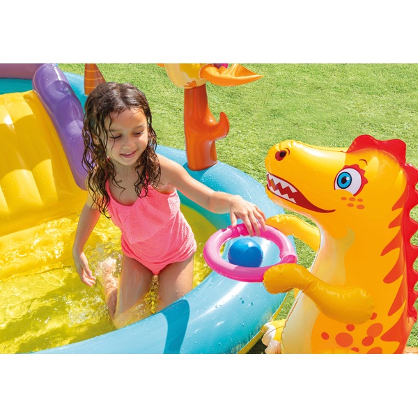 Intex Dinoland Paddling Pool Play Centre Smyths Toys UK