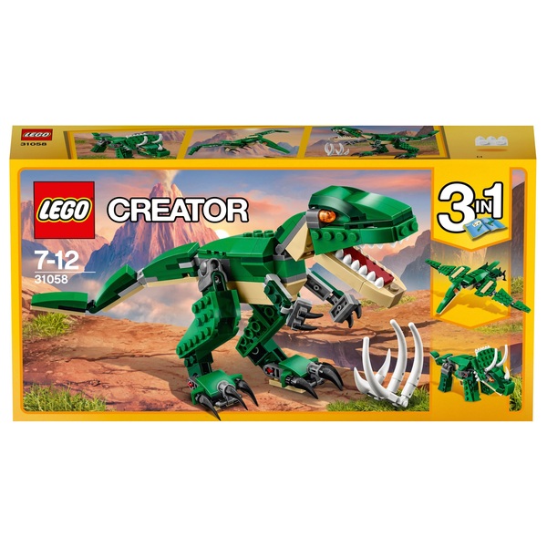 LEGO Creator 31058 3-in-1 Mighty Dinosaurs Model Building Set
