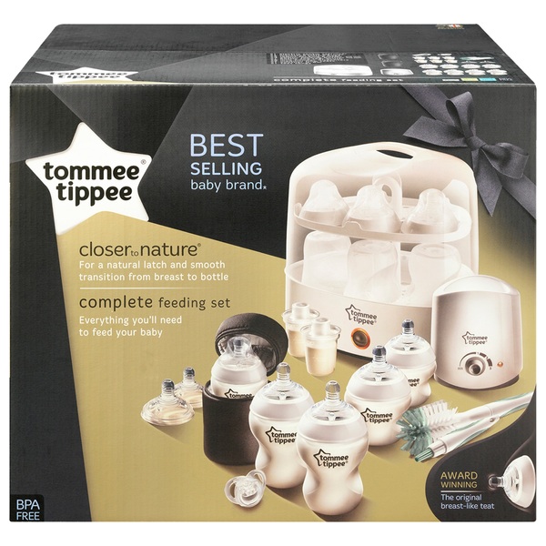 Tommee Tippee Closer to Nature Complete Feeding Set Bottle Feeding UK