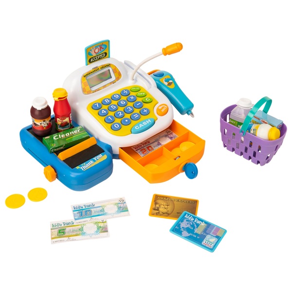 Supermarket Cash Register Orange Smyths Toys UK