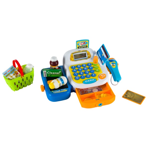 Supermarket Cash Register Orange Smyths Toys UK