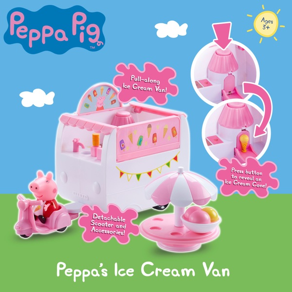 Peppa Pig Ice Cream Van Smyths Toys UK