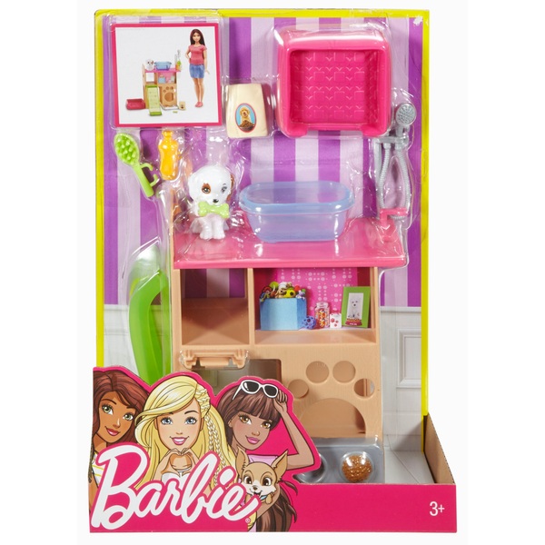 Barbie Indoor Furniture Pet Station And Set Ortment Barbie Indoor Furniture Pet Station And Set Ortment