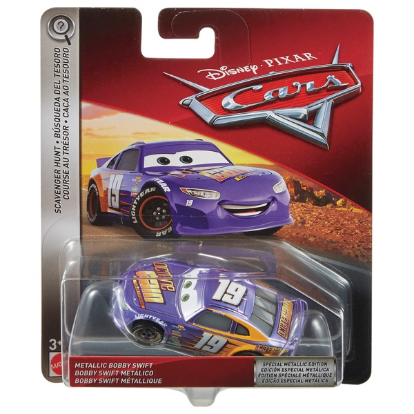 Disney Pixar Cars 3 1:55 Metallic Bobby Swift Diecast - Diecast Cars