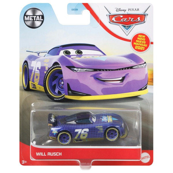 Disney Pixar Cars 155 Will Rusch Smyths Toys UK