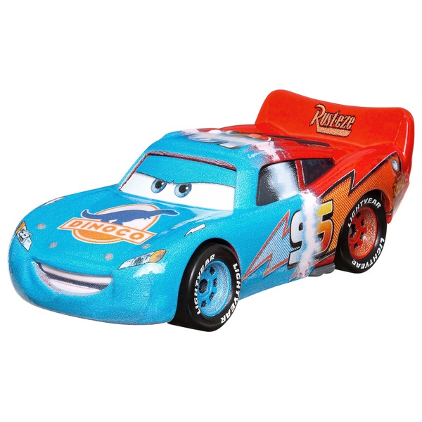 Disney Pixar Cars 3 Blue Lightning McQueen Vehicle 1:55 Diecast