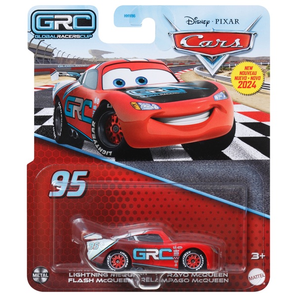 Disney Pixar Cars 1:55 World Grand Prix Lightning McQueen Diecast ...