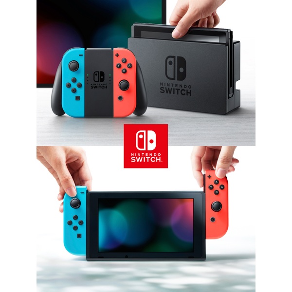 Nintendo Switch Neon Red/Blue Nintendo Switch Consoles UK