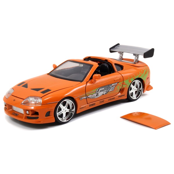 Fast and Furious 1:24 Diecast Toyota Supra - Smyths Toys