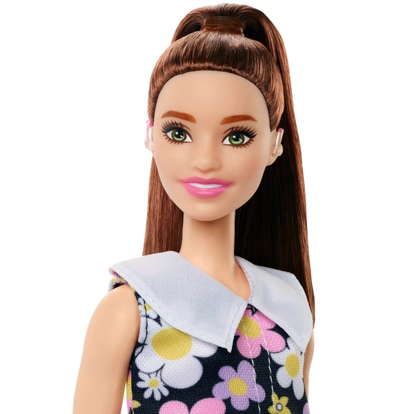 Barbie Fashionistas Doll 187 – Daisy Print Dress with Hearing Aids