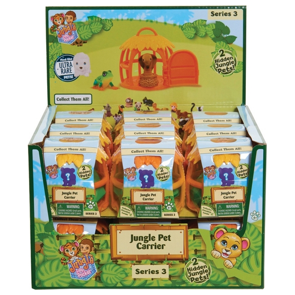 Puppy In My Pocket And Jungle In My Pocket Carrier With Animals Assortment Smyths Toys Uk