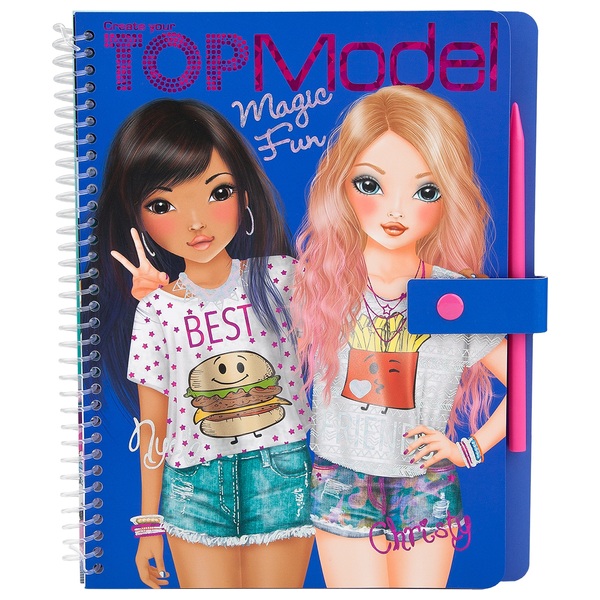 Top Model Carnet Coloriage