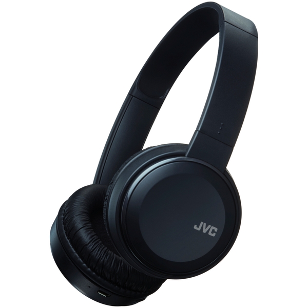 JVC Black Bluetooth Foldable Wireless Headphones 