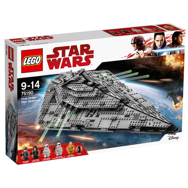 LEGO 75190 Star Wars First Order Star Destroyer - LEGO Star Wars UK