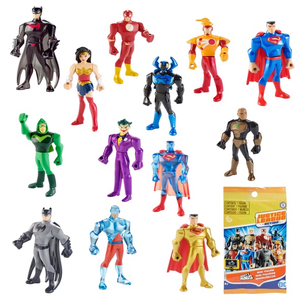 mini justice league figures