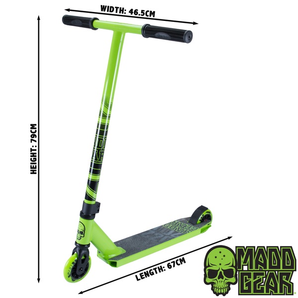 Madd Whip Pro X Scooter Lime Stunt Scooters UK