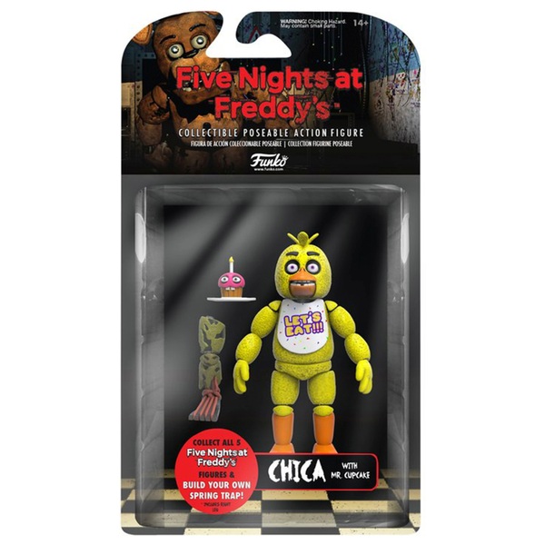 Five nights at Freddy’s fnaf Phantom shops chica action figure.