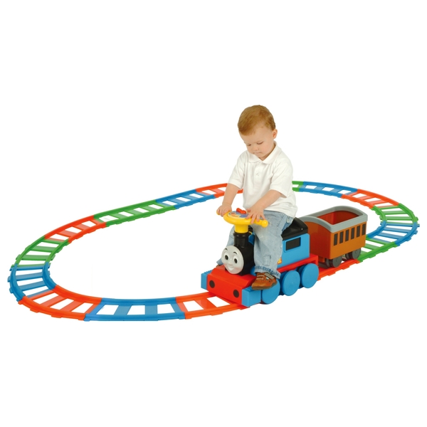 Thomas and Friends Ride On Train and 22 piece Track Set Electric Ride