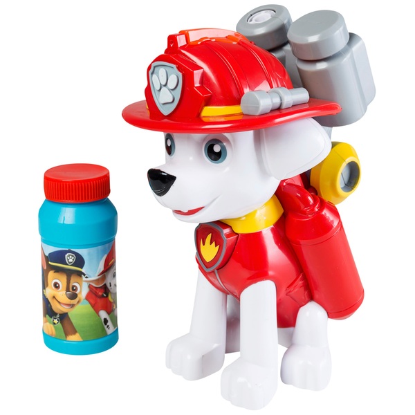 paw patrol marshall bubble blower