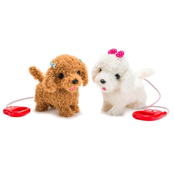 fluffy puppy toy dog