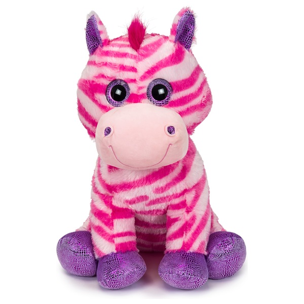 large zebra soft toy