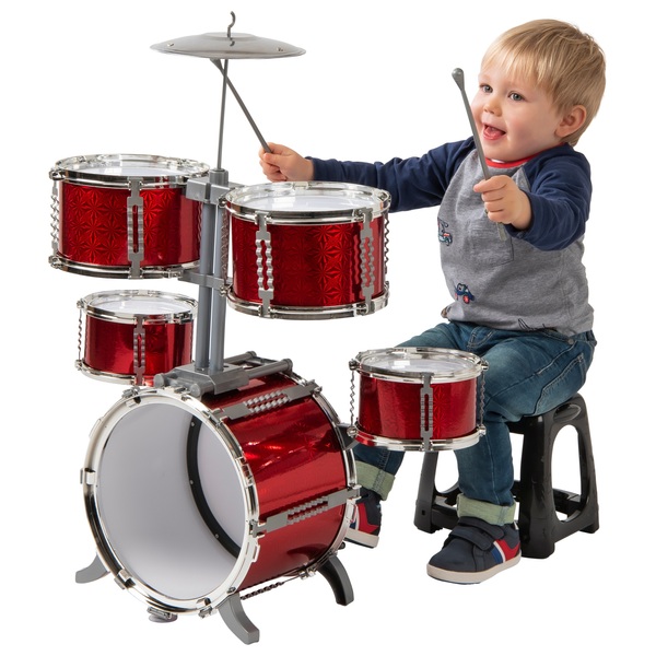 7 Piece Toy Drum Set 