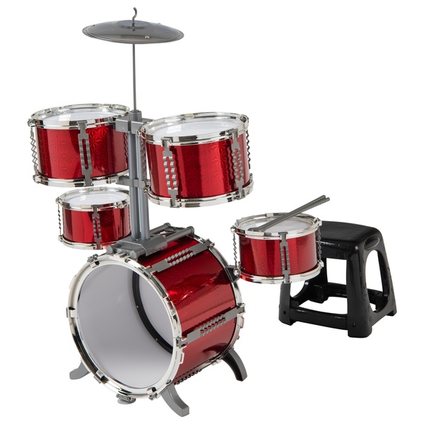 7 Piece Toy Drum Set | Smyths Toys Ireland