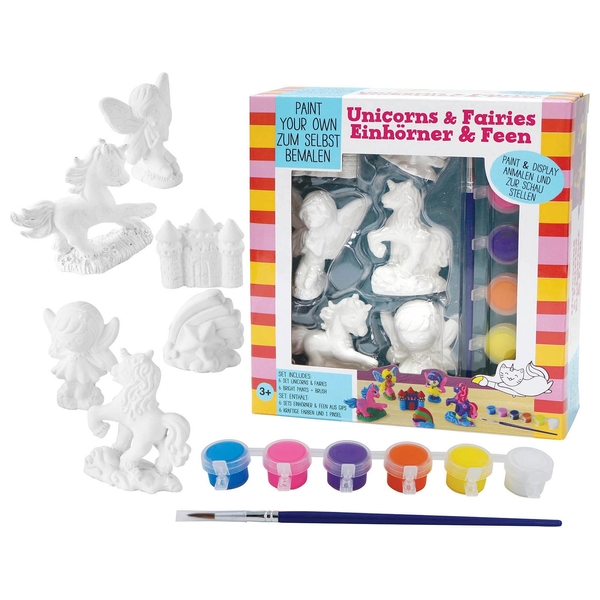 Paint Your Own Unicorns & Fairies Smyths Toys Ireland