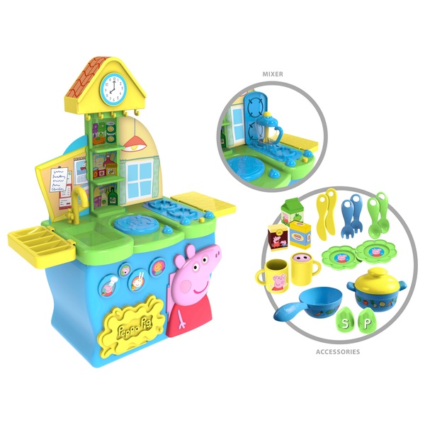 peppa pig house kitchen playset