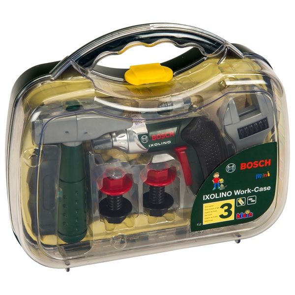 Bosch Tool Case with Ixolino Cordless Screwdriver Smyths Toys UK