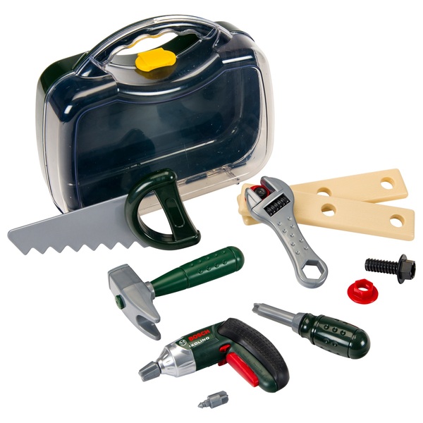 Bosch Tool Case with Ixolino Cordless Screwdriver | Smyths Toys UK