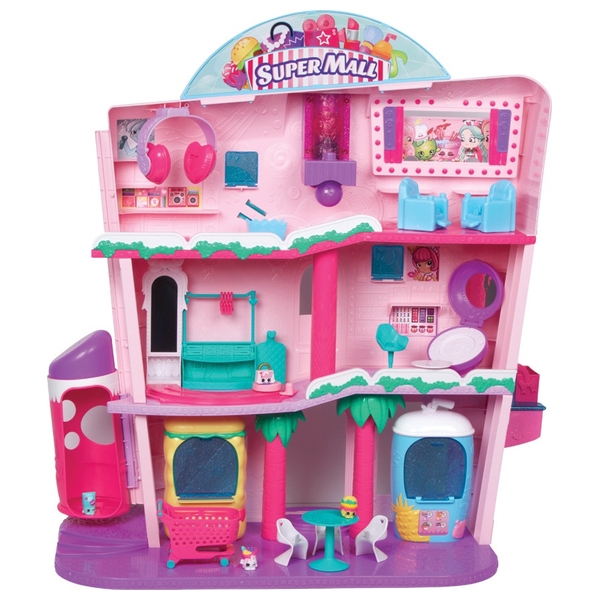 Shopkins Shoppies Shopville Super Mall Playset Smyths Toys
