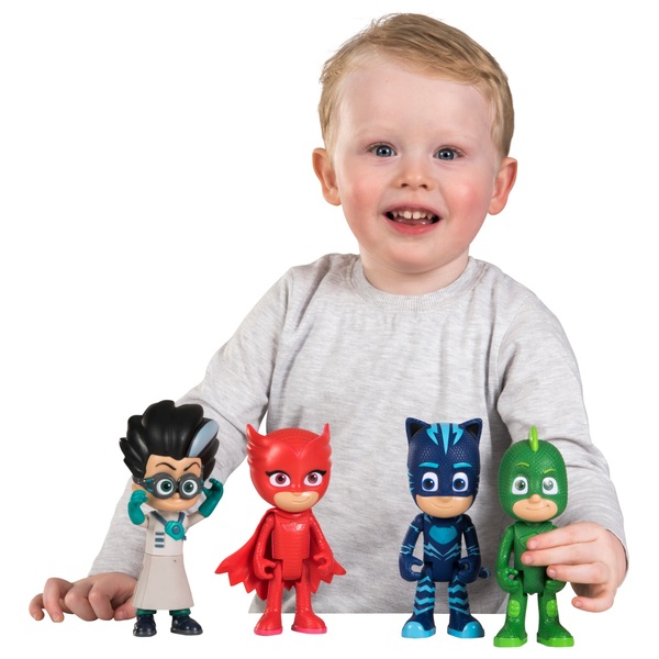 PJ Masks 15cm Deluxe Talking Figure 4Pack PJ Masks UK