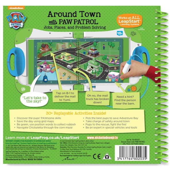 leapfrog leappad cartridge paw patrol