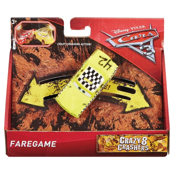 Disney Cars 3 Crazy 8 Crashers Faregame Vehicle Disney Cars Range UK