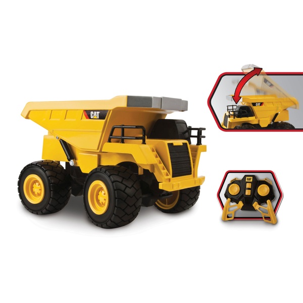 remote control caterpillar construction toys