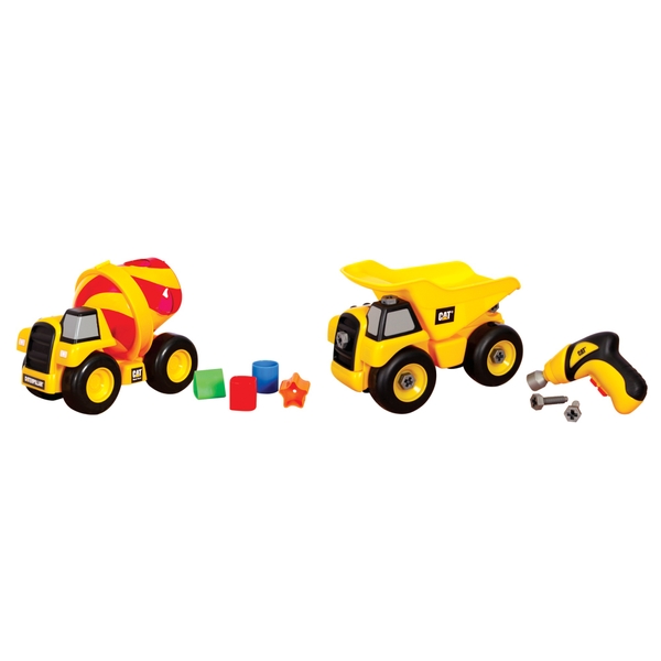 cat take apart dump truck