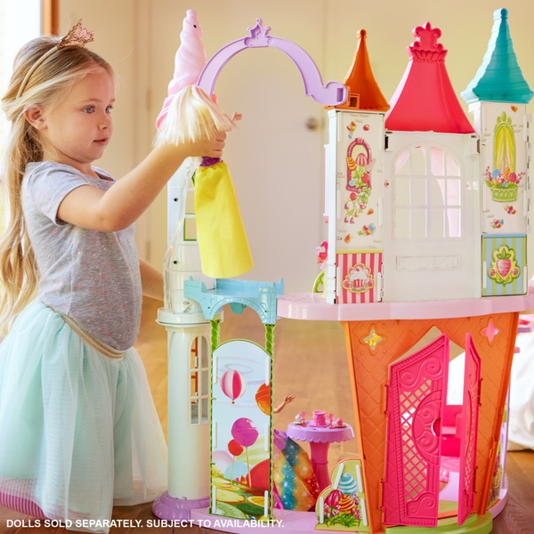 barbie dreamtopia sweetville castle argos