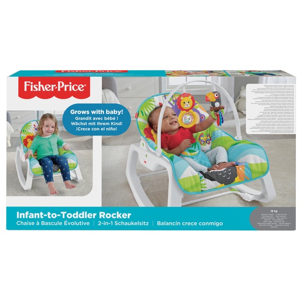 Fisher Price Infant To Toddler Rocker Green Baby Bouncers