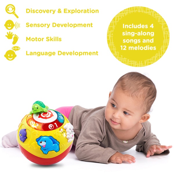 vtech baby crawl and learn bright lights ball