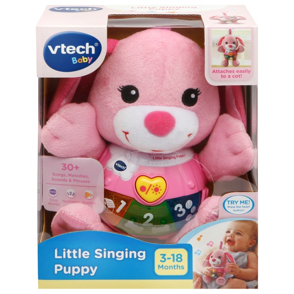VTech Little Singing Puppy Pink 