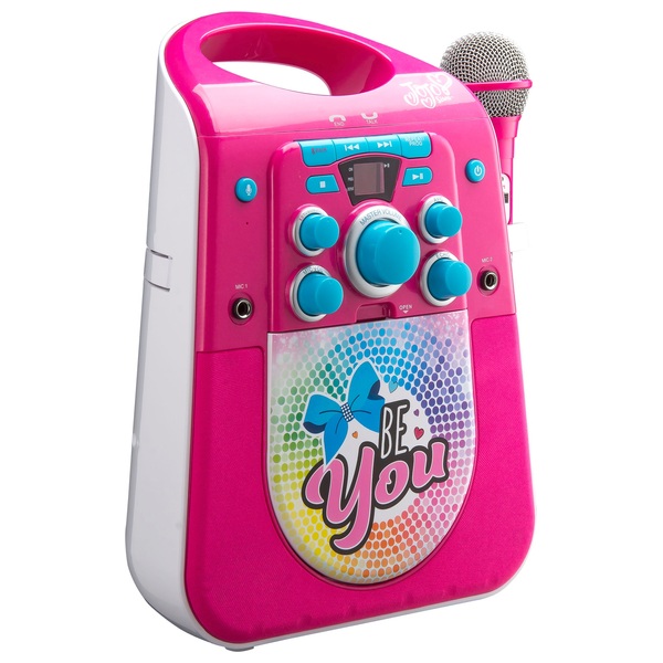 JoJo Siwa Light Up Karaoke Machine with Microphone - Jo Jo Siwa UK