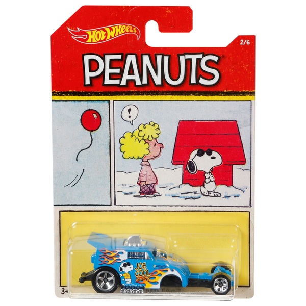 peanuts hot wheels cars