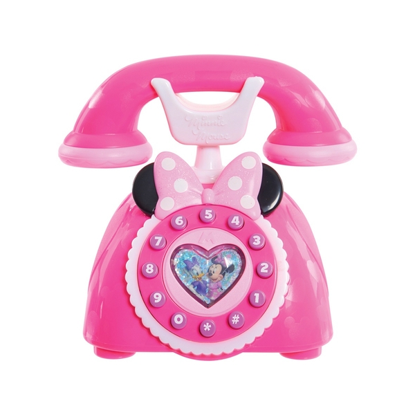 Minnie's Happy Helpers Telephone - Minnie Mouse | Smyths Toys UK