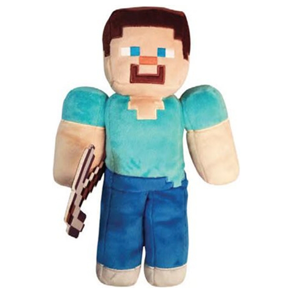 minecraft diamond steve plush