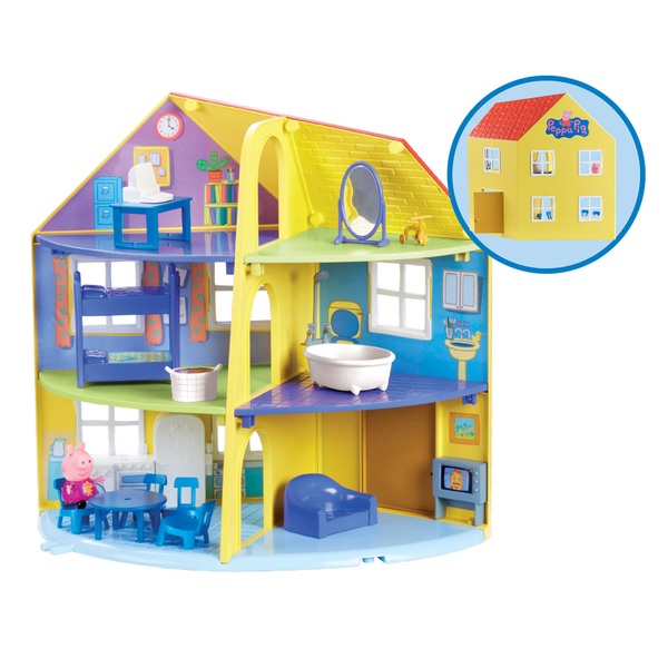 peppa pig family home playset smyths