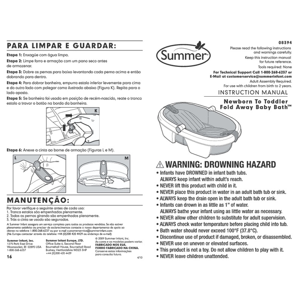 Summer Infant FoldAway Baby Bath Baby Baths Ireland